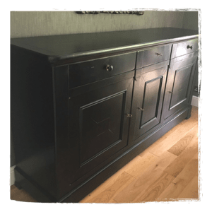 Black sideboard